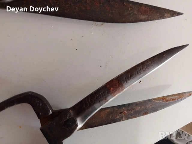 Ножици от ковано желязо 1882г.