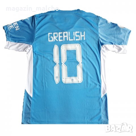 Мъжка Футболна Тениска – PUMA FC MANCHESTER CITY GREALISH 10; размери: S, M, L, XL и 2XL, снимка 2 - Футбол - 34748944