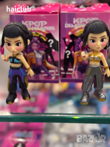 K pop demon hunters фигурки/Кей поп ловци на демони фигури, снимка 4 - Кукли - 52517306
