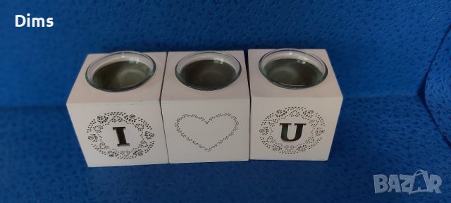 Свещник за 3 свещи