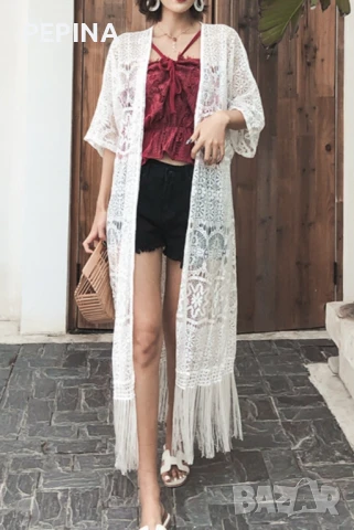 Бохо жилетка Cropp, снимка 2 - Жилетки - 50714220