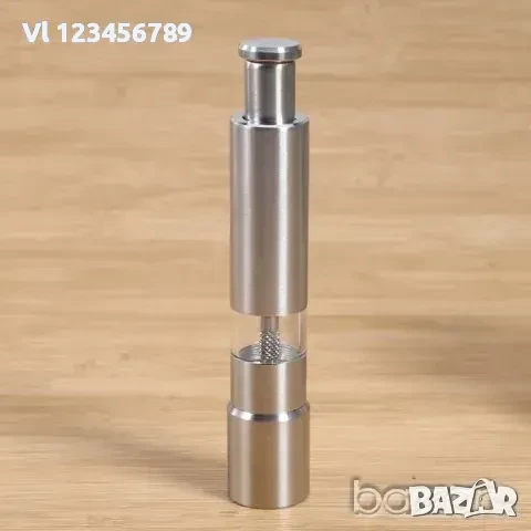 Мелничка за сол или пипер тип "Помпа", снимка 6 - Прибори за хранене, готвене и сервиране - 50701500