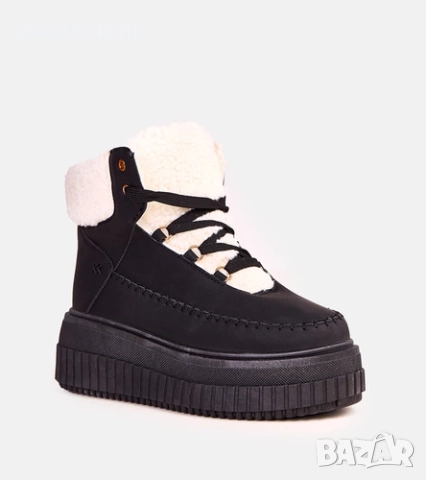 Дамски изолирани боти до глезена на платформа Lorraine, 3цвята , снимка 12 - Дамски боти - 52167015