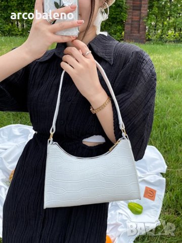 Нова модна релефна ръчна чанта с темпераментен каменен модел, Чанта за рамо, 10цвята, снимка 13 - Чанти - 42067852