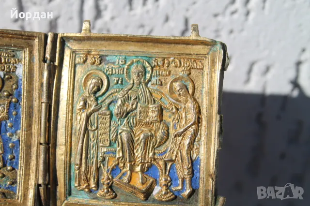 Руска нагръдна икона, снимка 13 - Икони - 50109463