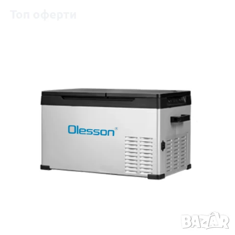 Olesson 22L Портативен хладилник с фризер 12V 24V 220V Хладилна кутия, снимка 4 - Аксесоари и консумативи - 49681035