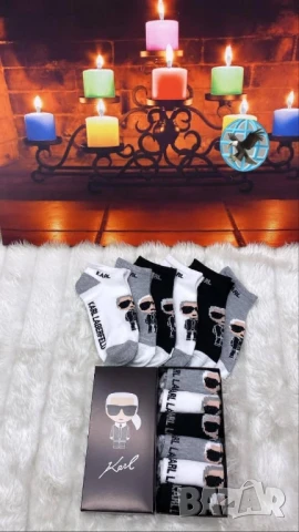 чорапи 6 чифта versace gucci tommy hilfiger Victoria's secrets lacoste , снимка 15 - Дамски чорапи - 51267026