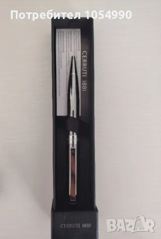 Химикалка Cerruti 1881, снимка 4 - Нумизматика и бонистика - 49889962