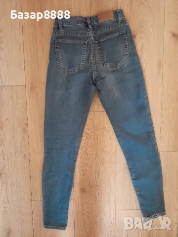 Дамски дънки PULL&BEAR, размер XS, снимка 2 - Дънки - 48345519