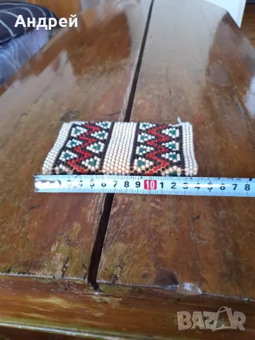 Старо мънистено портмоне #15, снимка 2 - Други ценни предмети - 50057804