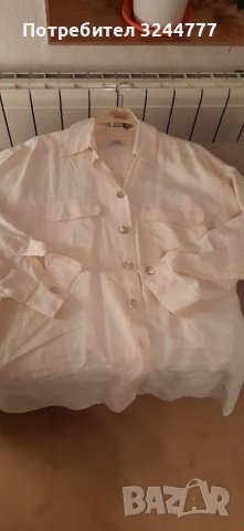 Дамска туника от лен в екрю