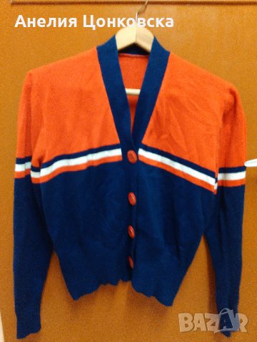 Тънка жилетка машинно плетиво, снимка 1