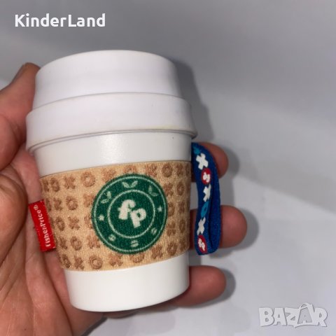 Fisher Price Coffee Cup гризалка чаша кафе , снимка 3 - Дрънкалки и чесалки - 39758799