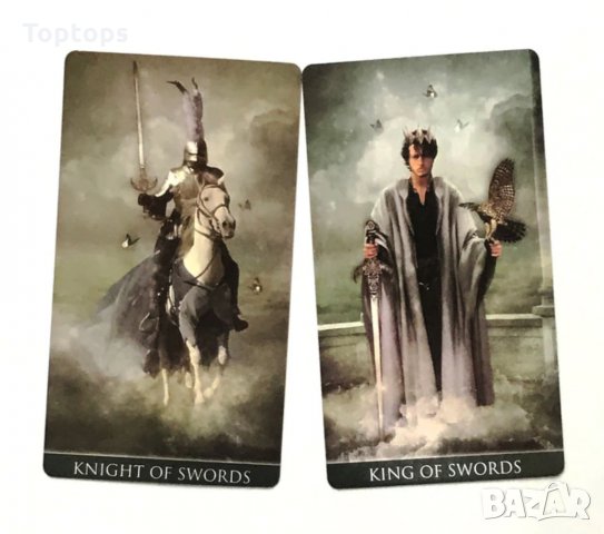 Много красиви 78 Таро карти: Arcanum Tarot & Thelema Tarot, снимка 6 - Карти за игра - 33678109