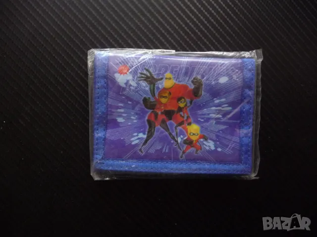 Феноменалните портмоне детско филмче анимация Дисни синьо семейство екшън