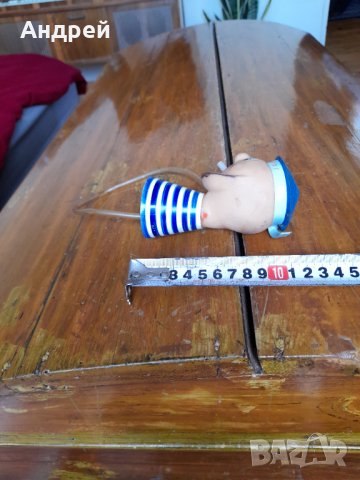 Стара помпа за бутилка,шише,Моряк,Слънчев бряг, снимка 6 - Други ценни предмети - 33146270