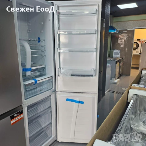 хладилник с фризер GORENJE - 200см./ бял/, снимка 3 - Хладилници - 50721284