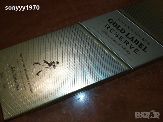 GOLD LABEL RESERVE-ПРАЗНА КУТИЯ 0202222013, снимка 7 - Колекции - 35651699