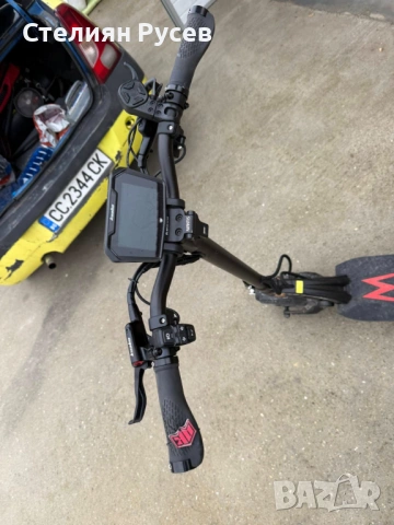 НОВА тротинетка KAABO MANTIS X PLUS BК цена 950 евро / 1858,04 евро   като нова с пробег 191 км - им, снимка 4 - Други спортове - 53293182