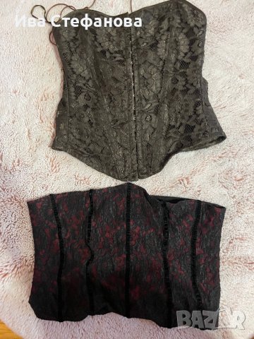  Нови бюстиета  корсети бюстие корсет топ S/M размер , снимка 10 - Корсети, бюстиета, топове - 23039884