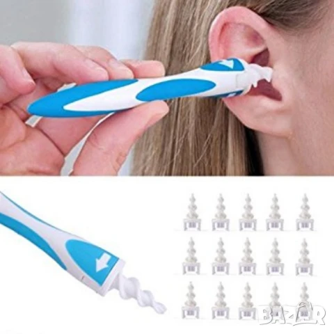 Smart Swab – тампон за почистване на уши с 16 резервни глави TV21, снимка 3 - Други - 50569859