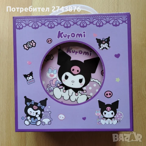 Детски порцеланов комплект от три части - Kuromi 