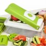 Кухненско Мултифункционално ренде слайсър Genius Nicer Dicer Plus с Аксесоари, снимка 3