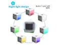 Мини преносим климатик, охлаждане на въздуха с LED светлина и USB, снимка 5