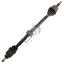 Дясна полуоска Opel Corsa D 2006-2014 ID: 119011, снимка 1