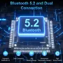 Аудио приемник/ предавате ML101S Bluetooth 5.2, снимка 3