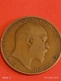 Монета 1 пени 1906г. Великобритания Крал Едуард седми за КОЛЕКЦИЯ 53118, снимка 10
