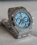 Audemars Piguet Royal Oak Chronograph 41mm Ice Blue Dial, снимка 3