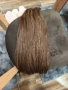 Естествена коса 50см.80гр.с клипси , снимка 1