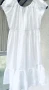 Бяла рокля-туника индийски памук, снимка 10
