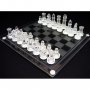 Стилен стъклен шах с размери - 35х35 см, снимка 2