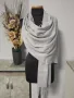 Красиви дамски шалове изработени от памук и лен и коприна, снимка 11