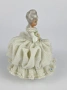 Порцеланова балерина с бяла рокля - Sandizell, Dresden, снимка 4