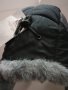 Детска зимна сива шушлякова шапка ушанка 52 см, снимка 4