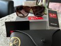  RAY-BAN BROWN POLARIZED SUNGLASSES JUSTIN RB4165 , снимка 5