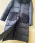 Дълго зимно яке пухенка - М, снимка 3