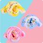 Комплект Fluffy Cloud Slime Kit, 3 бр. слайм за деца, с розови праскови, жълт лимон и синьо лате, снимка 4