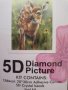 сърна сърничка 5D гоблен диамантен гоблен картина мозайка за направа по схема с камъчета , снимка 1 - Гоблени - 43275647