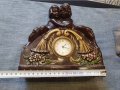 Стар каминен часовник , снимка 1 - Антикварни и старинни предмети - 38767437