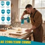 800W AC 220V/230V-18V/20VDC Захранващ конвертор-адаптер 40A, интерфейс 18V, снимка 3