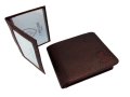 J.Wilson London нов мъжки портфейл портмоне естествена кожа с подарък калъф за документи внос Англия, снимка 3