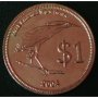1 долар 2004, Кокосови острови, снимка 1 - Нумизматика и бонистика - 38682594