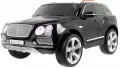 Bentley Bentayga 12V – Детски акумулаторен джип, Черен, EVA гуми, снимка 1