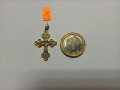 Златен кръст -2.3гр/14К, снимка 2