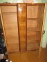 Гардероб дъбов с орехов фурнир винтидж  двукрилен чудесно запазен, снимка 6