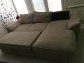 Двуместен диван с лежанка , снимка 6